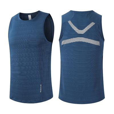 China 2021 Bestselling Men's QUICK DRY Quick Dry Tank Tops Fitness Gym Sleeveless Outdoor Running Clothes for sale