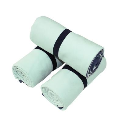 Chine Servette de yoga en microfibre personnalisable à poche avec fermeture à glissière à poche pour adultes à vendre