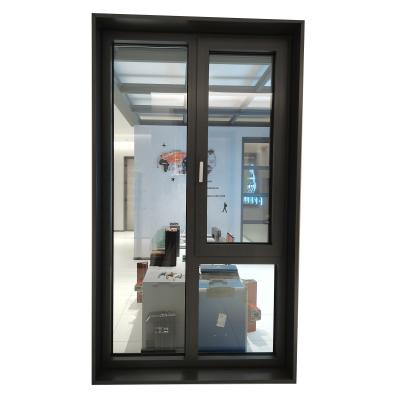 China Sliding Insert Handle Key Cill Double Glass Blind Casement Window for sale