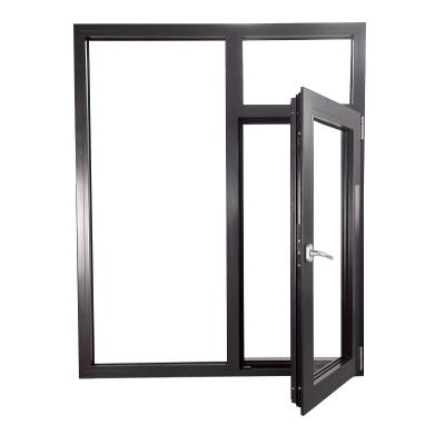 China Sliding Waterproof Aluminum Tilt And Turn Window Bathroom for sale