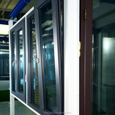 China Aluminum casement door/windows and fixed aluminum doors comply with Australian and New Zealand standards for sale