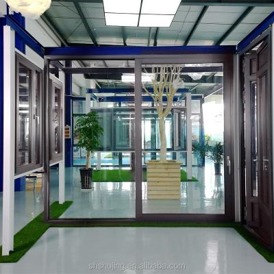 China Aluminum Sliding Doors Front Entrances For House Double Glazing Sliding Door Interior Aluminum Sliding Doors for sale