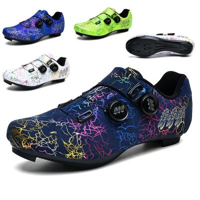 China Wholesale High Quality Mountain Quick Rotating Colorful Mens Sneaker Road Lock Bike Zapatos Ciclismo Shoes for sale