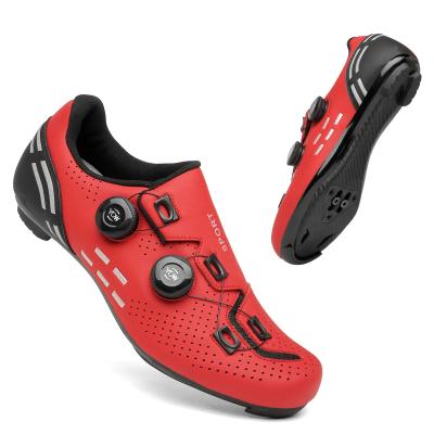 China Factory Wholesale Unisex Mountain Zapatos Ciclismo MTB Bicycle Non Slip Spinning Self Locking Road Cycling Shoes for sale