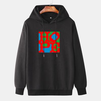 China Fashion QUICK DRY Wholesale Letters Print Men's Casual Pullover Sweatshirts Hoodies For Men for sale