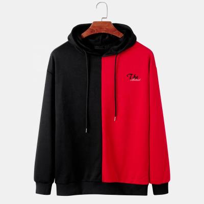 China Wholesale Cheap Colors Manufacturer Men's Patchwork QUICK DRY Hoody Casual Pullover Streetwear Simple Hoodies for sale