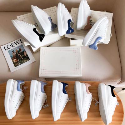 China 2022 New Fashion Trend Comfortable Shoes High Top Platform Genuine Leather Casual Shoes for Man and Woman Women Ladies Casual Sneaker for sale