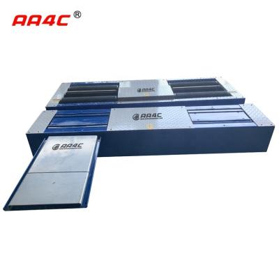 China Auto Line 4 Quaternary Line 4 Roll 4-in-1 Vehicle Test Vehicle Test LANE AA4C Car Vehicle Test Line CTGT-3-4 for sale