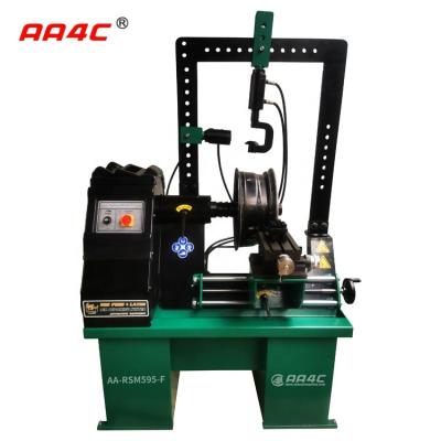 China Full Automatic Repair AA4C Rim Straightening Machine Alloy Wheel Developing Machine With Full Teeth Double Cylinder Jack AA-RSM595-F for sale