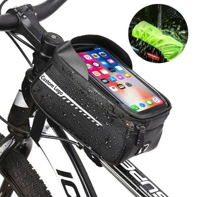 China Durable Packaging Bag Accessories Tool Storage Frame Holder Front Mount Waterproof Bike Bags for sale