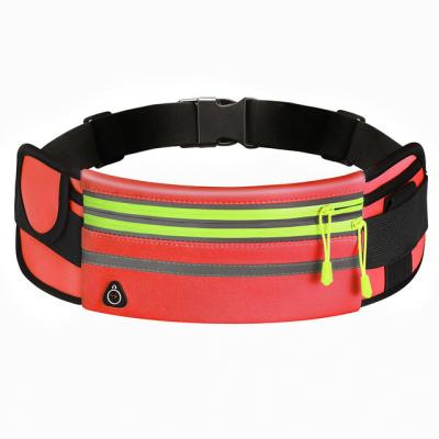 China Women Men Sports Portable Running Fanny Pack Mobile Phone Bag Gym Waist Bag Belt Bag for sale