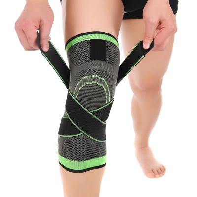 China Suitable for a variety of fitness exercises support bandage braces sport compression elastic nylon sleeve for basketball sports fitness knee pads for sale