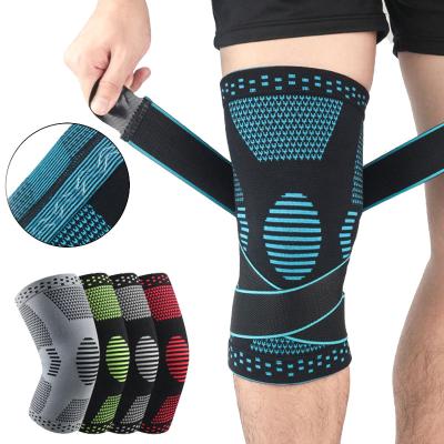 China Tightness Can Be Fitted Sports Knee Braces For Compression Sleeve Football Basketball Meniscus Tear Non-Slip Running Sport Kneepads for sale