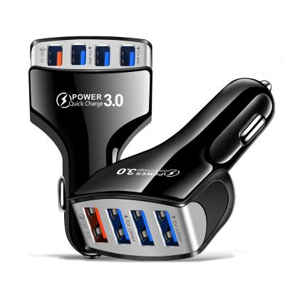 China Mobile Phone Tablet Charging Mobile Phone Charger USB Adapter with 4 Port Charger Quickly Customized for sale