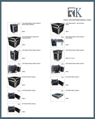 China Many kind of flight case and flight case foam and oblique box waterproof for flight case in RK standard for sale