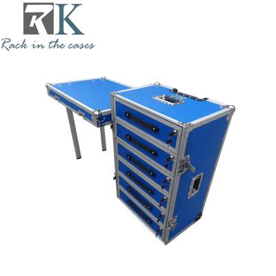 China Wholesale Custom Flight Case Drawer Case With Side Rack Standard for sale