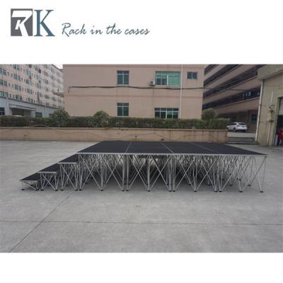 China 2019 portable very cheap aluminum stage platforms/wooden stage platform/aluminum portable stage for sale