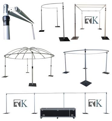 China RK Aluminum Pipe And Drape Wedding Pipe And Drape / Wedding Tent Pipe And Drape for sale