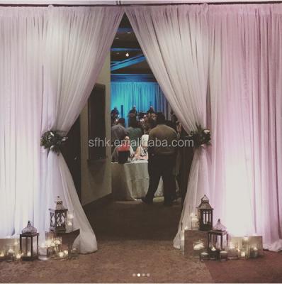 China Italy event used pipe and drape base for sale wedding chuppah to pipe and drape to buy pipe and drape Canada for sale