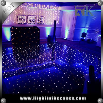 China Light weight/easy install/wear-resistance RK 2*2ft led dance floor dance floor laser light wholesale for sale