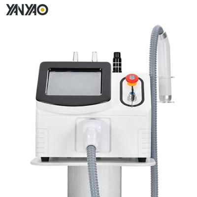 China Skin Tightening Q-Switched Picosecond Laser Beauty Machine Tattoo Dye Eyebrow Removal Portable Pico Laser Beauty Equipment for sale