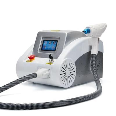 China Portable Dye Removal NONO MINI laser lazer tattoo removal machine ND Yag Alexandrite laser 110v-220v Q-switched laser beauty equipment for sale