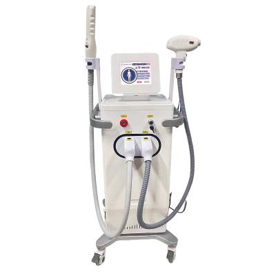 China 2021new Dye Removal Freckle Removal 808diode Laser IPL Hair Removal Beauty Machine Q-Swtich ND yag laser tattoo removal for sale