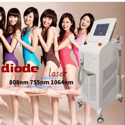 China Whitening Sporano Lazer diode laser hair removal 1064 755 808nm diode laser beauty salon equipment for sale