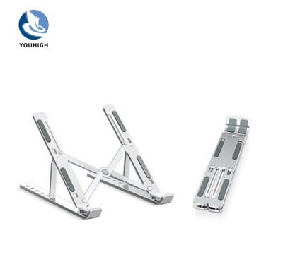 China New Expandable Reliable and Good Designed Silver Foldable Cooler Notebook Holder for sale