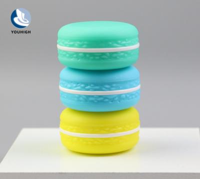 China New Design Macaron 10g Aseptic Colorful PP Container Cosmetic Jars Cosmetic Packaging Jars for sale