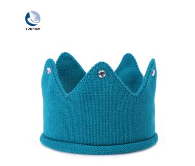 China Handsome Baby Hats Kids Winter Cotton Warm Newborn Quick Running Sets Ready Toddler Party Ready ShipIn Shipping Bow Knot Soft Knitted for sale