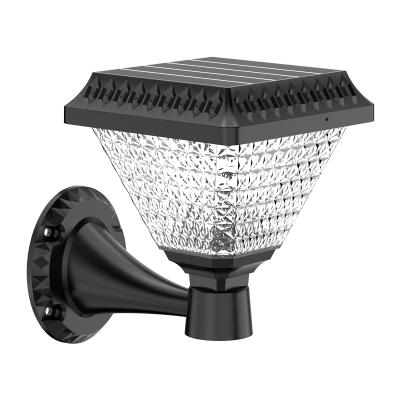 China KEMOS High Efficiency ABS Ip65 1w LED Auto Outdoor Waterproof Solar Wall Light for sale