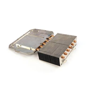 China Ascending plate heatsink factory oem gpu heatsink for graphics card for sale