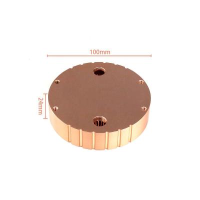 China Heatsink Already Mold CPU Heatsink 4 Heat Pipe Zipper Fin Heatsink for sale