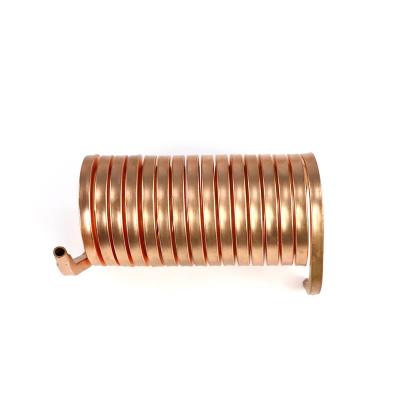 China Air condition or chiller heat pipe bending copper tube for sale