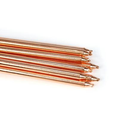 China Air condition or refrigerator 6mm pure copper straight heat pipe for sale