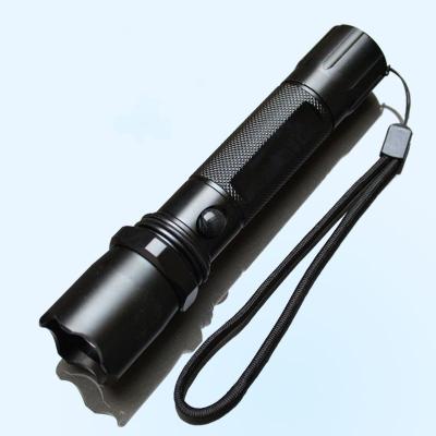 China Waterproof 18650 Recharging Battery Anti-Drop 3W LED Flashlight/Torch for Outdoor Camping for sale