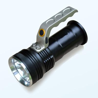 China 5W 18650 Lithium Battery 3 Files Aluminum Alloy Handle Led Portable Spotlight/Searching for sale