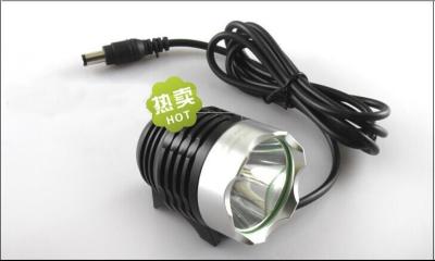 China 5 Flash Modes 10W 1200 Lms XML T6 Aluminum Alloy LED Bike Light Headlamp with Battery Pack for sale