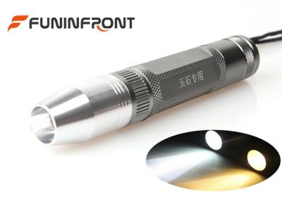 China CREE Q5 White Light Expert Jade Flashlight Portable for Gem, Jewelry Appraisal for sale