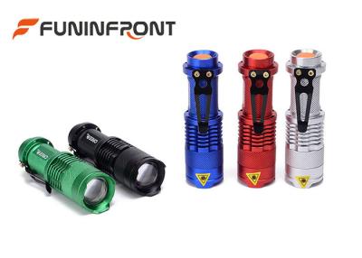 China CREE XPE Q5 Zoomable MINI LED Flashlight with 3 Light Modes, Pocket LED Torch for sale