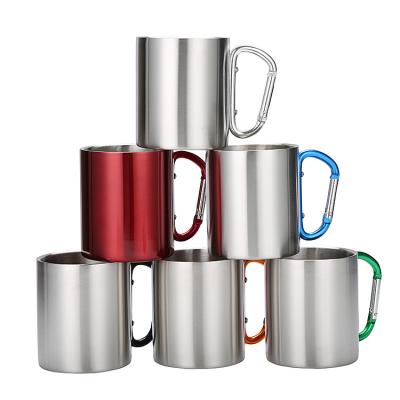 China Disposable Mikenda Selling Stainless Steel Coffee Mug, Factory Custom Stainless Steel Mug, Eco-Friendly Promotional Coffee Mug Plastic Cup for sale