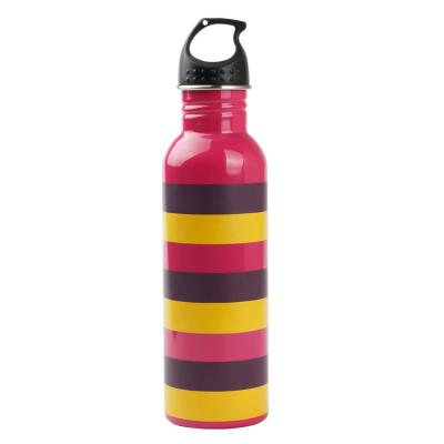 China Various Sustainable 750ML Custom Aluminum MIKENDA Sports Drinking Water Bottles for sale