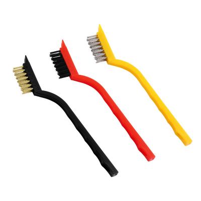 China Wholesale Viable Strong Rust Decontamination Gas Stove Brush Kitchen Range Hood Polishing Cleaning Brush for sale