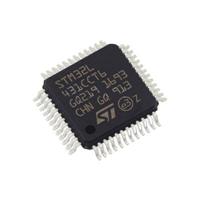 China Original Network Communications STM32L431CCT6 LQFP48 Electronic Components MCU Microcontroller Integrated Circuits STM32L431CCT6 New for sale