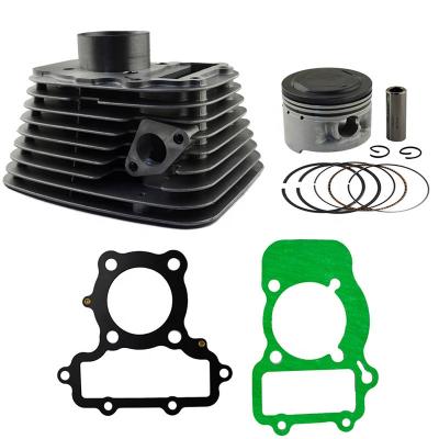 China Aluminum alloy motorcycle engine parts cylinder block and piston cylinder head gasket for for YAMAHA XV250 XV 250 for sale