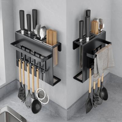 China Kitchen Space Kitchen Aluminum Shelf Easy To Install Kitchen And Drain Storage Table Drying Rack for sale