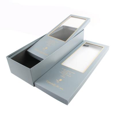 China Recyclable Custom Eco Friendly Packaging Aromatherapy Paper Box Paper Folding Drawer Gift Box for sale