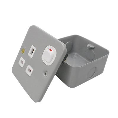 China Strong Custom Wall Switches and Power Switch Home Wall Sockets Electrical Socket Wall Outlet for sale