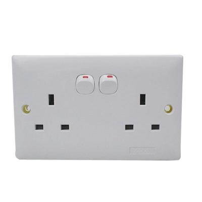 China Strong quality thin electrical switches and sockets wall display stand for multi-function type wall switch and wall switch socket for sale